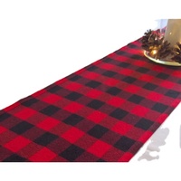 Bester Hersteller Läufer-Karomuster Türmatte Outdoor-Teppich Baumwolle Schwarz-Weiß Teppich für Badezimmer und Küche