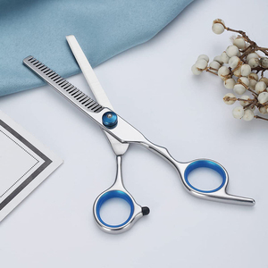 Professional Barber <b>Thinning</b> Scissors <b>Mirror</b> Polish Stainless Steel Sharp Blades Hairdressing Experts Use <b>Thinning</b> Shears - Product Image 2