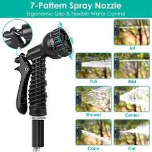 Il Kit di irrigazione da giardino in metallo con ugelli include un tubo dell'acqua resistente e caratteristiche convenienti per il giardinaggio - Product Image 3