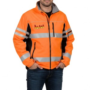Chaqueta de seguridad reflectante hecha a medida con cinta reflectante, uniforme de trabajo para aplicaciones al aire libre - Product Image 6