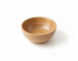 ชามไม้ทำมือ ดีไซน์มินิมอล สำหรับเสิร์ฟอาหาร สไตล์วาบิซาบิ ตกแต่งบ้าน - Product Image 3