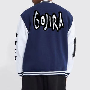 Patches College Baseball <b>jacket</b> for men manufacturer breathable <b>plus</b> <b>size</b> customized winter wool leather varsity <b>jackets</b> - Product Image 4