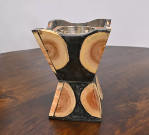 Quemador de Incienso de Madera Ecológico Hecho a Mano, Regalo Religioso de Oriente Medio para el Ramadán Mubarak 2027, Difusor Aromático de Madera de Pino para el Hogar - Product Image 6