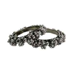 Ensemble de bracelets de mariage islamiques tendance et élégants pour femmes, bijoux Kundan de qualité supérieure en or - Product Image 1