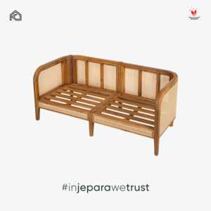 Muebles Contemporáneos de Dos Plazas para Vestíbulo de Hotel, Madera de Teca Sólida y Ratán, Elegantes y Modernos para Sala de Estar de Apartamento, Resort o Villa, Proveedor de Muebles - Product Image 5