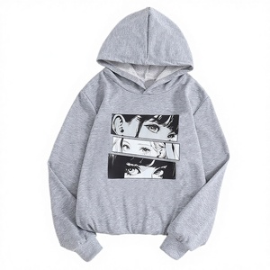 Pull à capuche unisexe pour bébé, en dentelle unie, en fibre de bambou et coton respirant, décontracté et mignon, idéal comme sous-vêtement. - Product Image 1