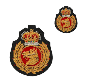 เข็มกลัดปักลายด้วยด้ายทองคุณภาพสูงแบบขายส่ง ทำมือตามสั่ง เป็นมิตรกับสิ่งแวดล้อม ปราศจากนิกเกิล หรูหรา ซักได้ พร้อมลูกไม้ - Product Image 2