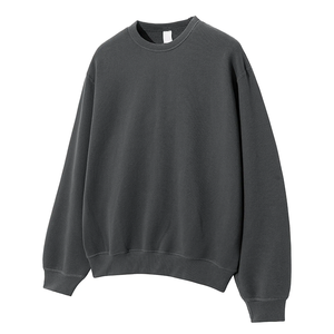 Sudadera Oversize de Cuello Redondo para Hombre, Mezcla de Algodón Premium, Estilo Casual y Urbano - Product Image 4