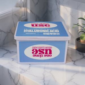 Paquete de 30 Mascarillas Faciales de Ácido Hialurónico, Hidratación Profunda, Cuidado Facial, Tipo Tubo - Product Image 3