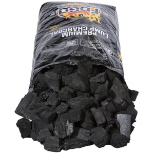 Charbon de bois rond naturel en bois de fruit, fabriqué à la machine, haute qualité pour barbecue, 7300J Calorie, 3,8% de cendres - Product Image 1