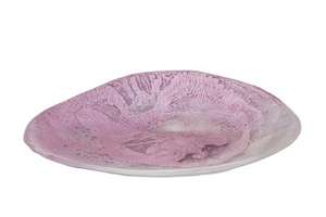 Plateau rectangulaire décoratif moderne de luxe écologique en résine époxy, fait main, motif vague de cristal, multi-volutes, pour fruits, desserts et café - Product Image 3