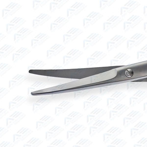 Ciseaux chirurgicaux en acier inoxydable à lames courbées avec poignée annulaire, instruments médicaux de qualité supérieure, 23 cm (9 pouces), Mayo pour dissection - Product Image 2