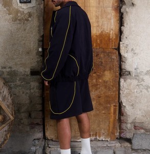 ชุดวอร์มกันลมแบบมีฮู้ดสำหรับผู้ชาย ผ้าหนา ทนทาน เหมาะสำหรับปั่นจักรยาน วิ่ง ออกกำลังกาย บริการ OEM - Product Image 2