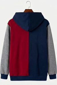 Sweat à capuche en polaire épais pour l'hiver, unisexe, surdimensionné, broderie et impression personnalisées - Product Image 2