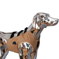 Gilet de chasse pour grand chien, réglable, en polyester 1000D, hiver, écologique, confortable, softshell, imprimé sport, durable, imperméable