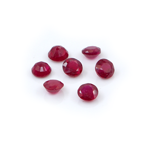 Rubis naturels de Bangkok, ronds calibrés de 4 mm, pierres précieuses de rubis naturelles facettées pour la fabrication de bijoux, prêtes à l'emploi - Product Image 2