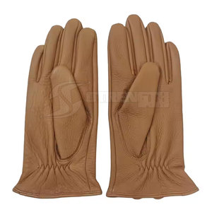 New Fashion Leather <b>Gloves</b> High Quality Leather <b>Gloves</b> Light Weight 2026 Men Leather <b>Gloves</b> - Product Image 6