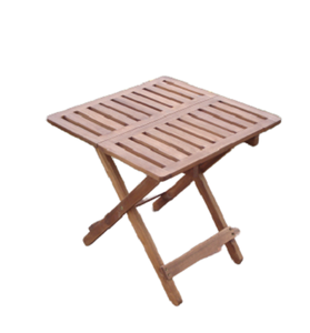 Table pliante en bois d'acacia Melino, emballage standard, fabriquée au Vietnam, meilleure qualité, vente en gros, matériaux de première qualité, respectueuse de l'environnement - Product Image 1