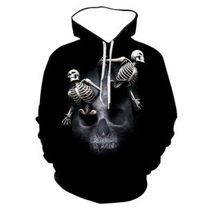 Sudaderas con Capucha 100% Algodón, Invierno, Estampado Digital Sólido, Unisex - Product Image 1