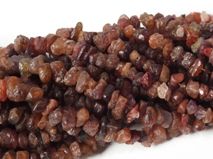 Cuentas de espinela natural en bruto, pepitas sin cortar, hilo de 16 pulgadas, 5-10 mm, certificadas por terceros, multicolor, para fabricación de joyas DIY - Product Image 3