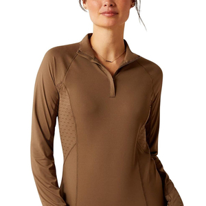 Chemises d'équitation pour femmes de haute qualité à prix de gros, sous-vêtements de base pour cavaliers, chemises d'équitation OEM ODM - Product Image 4