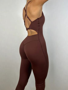 Custom Wholesale Womens One Piece Sleeveless <b>Square</b> Neck Slim Fit Tank Bodysuit Thong Tummy Control Fashion Workout Wear - Product Image 3