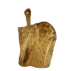 Acacia Wood Cutting Board with Handle | <b>Paddle</b> <b>Wooden</b> Chopping Board Bread Cheese Charcuterie Serving Tray Set - Product Image 4