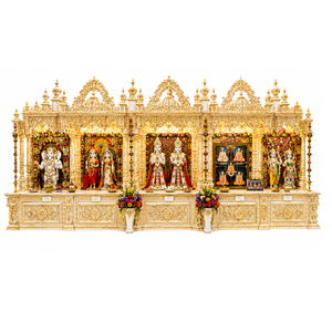 Super Large Size Traditional Teak Wood Hindu <b>Mandir</b> Community Centers Temple Prayer Halls Custom Pooja Manufacturer Exporter - Product Image 1