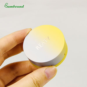 Estuches Personalizados para Rubor/Colorete de un Solo Color, Envases de Muestra Mate Ecológicos de PET, Logotipo Estampado en Caliente, Estuche con Pintura Degradada en Aerosol, OEM - Product Image 2