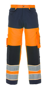 Two Tone Hi-<b>Vis</b> Safety <b>Trousers</b> Reflective <b>High</b> Visibility <b>Work</b> Pants Custom Logo Industrial Workwear <b>Trousers</b> - Product Image 3
