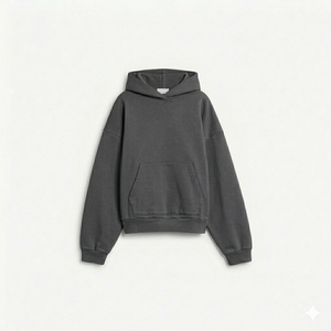 Sweat à capuche oversize pour femme, décontracté, ample, en molleton, chaud, streetwear d'hiver - Product Image 1