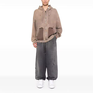 Sudaderas con Capucha de Forro Polar para Hombre, Personalizadas OEM, Manga Larga, Invierno, Protección Solar, Alta Calidad, Transpirables, Mezcla de Algodón - Product Image 1