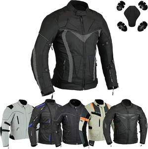Chaqueta de Motocicleta para Hombre SAMROZ SPORTS, Impermeable, con Protección CE, para Motociclistas, Abrigo Protector para Hombre - Product Image 4