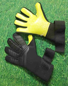 Guantes de Portero de Fútbol de Diseño Nuevo al por Mayor, Guantes de Portero Profesionales de Látex con Dedos Enrollados - Product Image 1