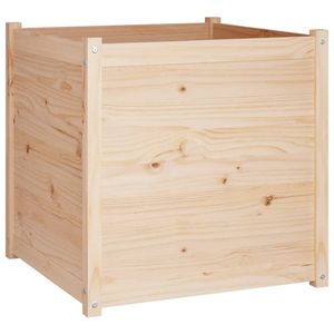 Macetas y jardineras duraderas de madera de pino natural de 27.6 pulgadas - Product Image 2