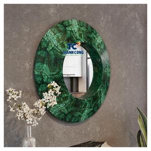 Espejo de ratán de fábrica de confianza para importadores, con un elegante aspecto de espejo de pie de ratán y cadenas de suministro OEM estables. - Product Image 1