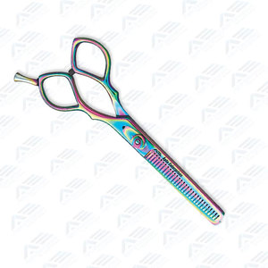 Tijeras de Peluquería Multifuncionales para Adelgazar y Alisar el Cabello, Instrumentos Profesionales de Dientes Planos para Peinar, Instrumentos para el Cuidado y Estilismo del Cabello - Product Image 4