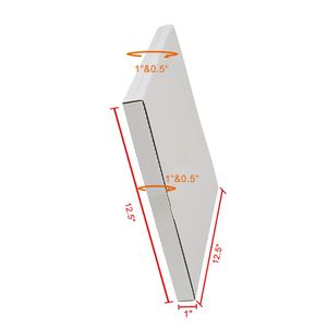 25 Piece 12.5\" X 12.5\" X 1/2\" and 1\" Album <b>Paper</b> <b>Box</b> 31.75 X 31.75 X 1.27cm and 2.54cm - Product Image 6