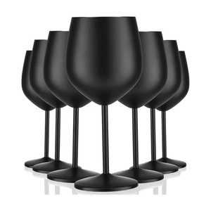 Antique Bronze Stainless Steel <b>Wine</b> <b>Goblet</b> Vintage Metal <b>Wine</b> Glass Shatterproof Cocktail Chalice For Theme Party Bar - Product Image 5