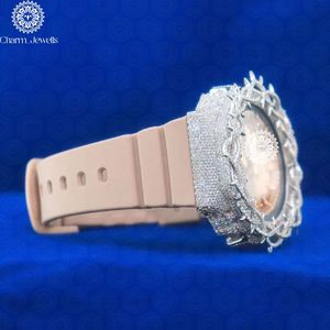 Montre mécanique de luxe Charm_Jewells en acier inoxydable, boîtier de 40 mm, cadran analogique en verre, lumineuse, unisexe, résistante à l'eau 10 bars, automatique - Product Image 2
