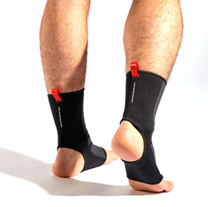 MMA Kickboxing <b>Ankle</b> <b>Support</b> <b>Brace</b> Leg Arthritis Injury Muay Thai Professional Protection Breathable Polyester Elasticated - Product Image 4