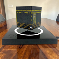 Speaker Al-Quran Levitation QL25 Islami dengan Lampu LED, Remote Control, Rekaman Al-Quran MP3, Terjemahan Pashto, Inggris