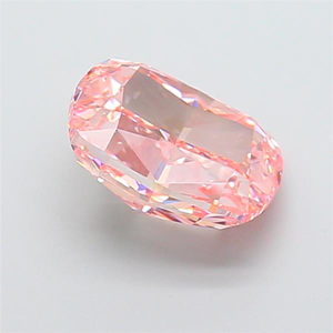 Exquisita Piedra Preciosa Suelta de Corte Cojín Rosa de 2 Quilates con Brillo Simétrico de Élite y Claridad de Color Intensa Excepcional - Product Image 3