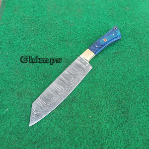 Cuchillo de Chef Profesional de 8 Pulgadas, Ultra Afilado, Tipo Kiritsuke, Ecológico, con Hoja de Acero de Damasco y Mango de Madera - Product Image 2