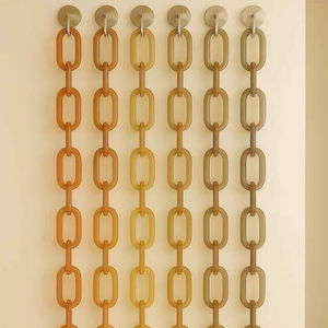 Kit d'accessoires pour sculpture murale en résine en forme de C, composants de décoration intérieure, pièces de chaîne ouvertes en acrylique coloré pour le bricolage - Product Image 1