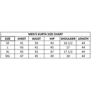 DESIGNER BANGLORI SOIE BRODERIE SÉQUENCE TRAVAIL ME'S KURTA AVEC PYJAMA LAVANDE - Product Image 3