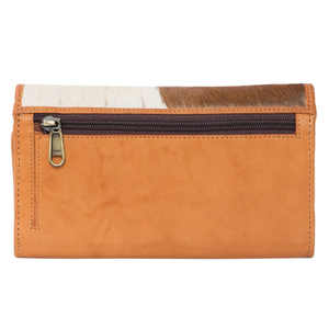 Women's Long Genuine Leather <b>Wallet</b> With Cowhide Animal Print Fold Closure Fashion Daily Use Multifunctional - Product Image 5