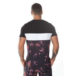 Good Quality High Quality Mens T-shirt Anti-wrinkle Breathable Quick Dry Eco-friendly <b>Polyester</b>/cotton Regular Fit Casual Wear - Product Image 3