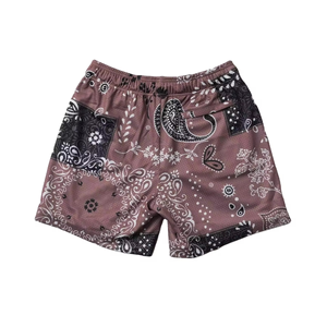 Compre Ahora Pantalones Cortos Deportivos de Malla para Hombre, Transpirables, Estampados, Casuales, para Verano, OEM, ODM, Venta al Por Mayor - Product Image 4