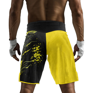 Shorts de Muay Thai OEM en gros, unis, extensibles, pour la lutte, le MMA, le kick-boxing, légers et respirants. - Product Image 5